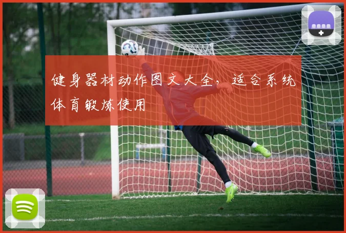 健身器材动作图文大全，适合系统体育锻炼使用